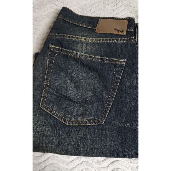 Rare Vintage NEW Bullhead PACSUN Slim Fit Blue Denim Jeans Mens Size 31x32 NWT - Picture 2 of 9